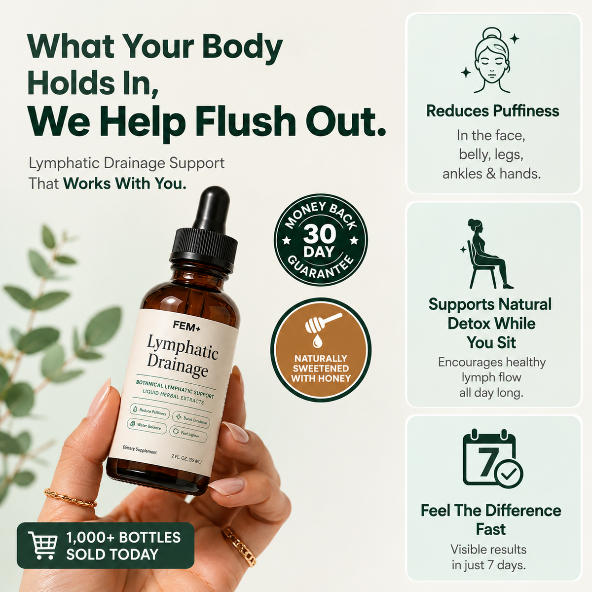 Release Trapped Fluid Naturally